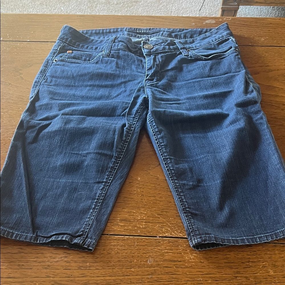 Hudson Jeans Women's Blue Denim Shorts